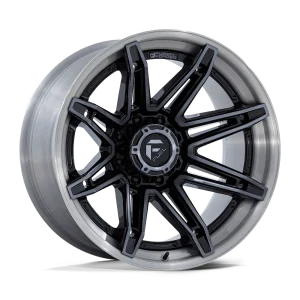 Fuel – FC401 BRAWL – Black – 20″x10″ -18mm – Summer Wheels – FC401BT20106318N